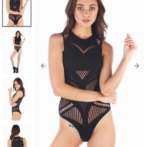 Blackmilk A-SASSY-NATION SUMMER BODYSUIT
